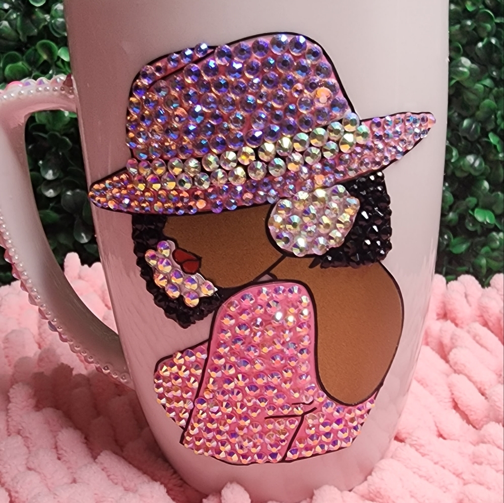 Blinged Coffee cup